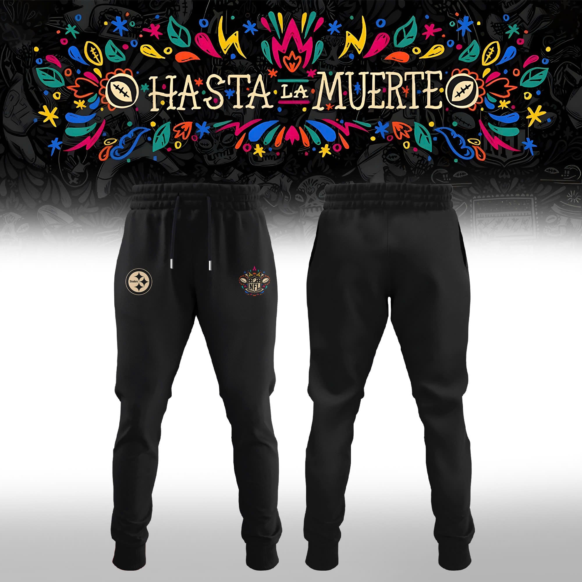 Pittsburgh Steelers NFL x Hasta la Muerte 2025 Special Editions Jogger