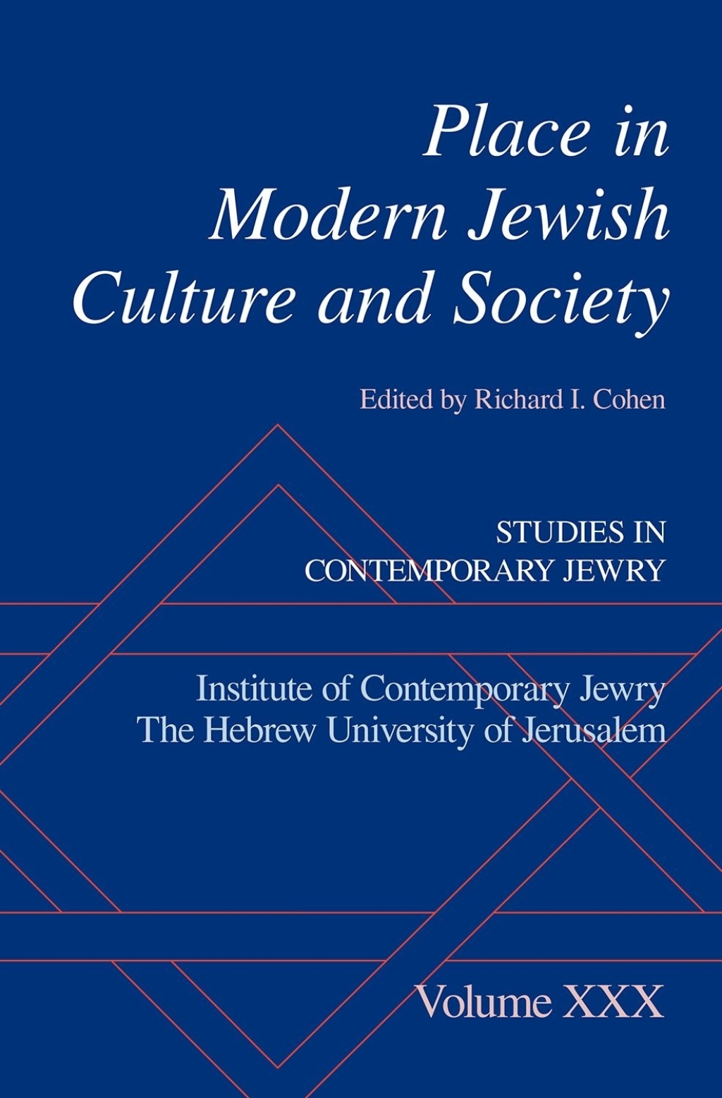 Place in Modern Jewish Culture and Society 1st Edition â€“ PDF/EPUB Version Downloadable