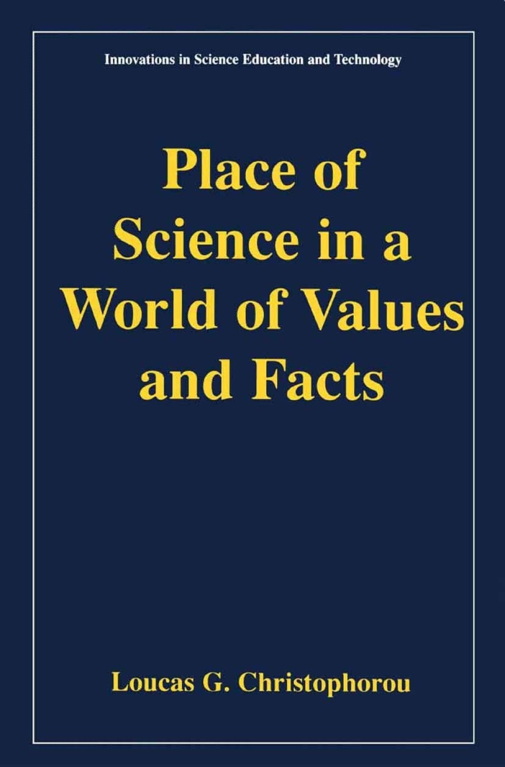 Place of Science in a World of Values and Facts  â€“ PDF/EPUB Version Downloadable