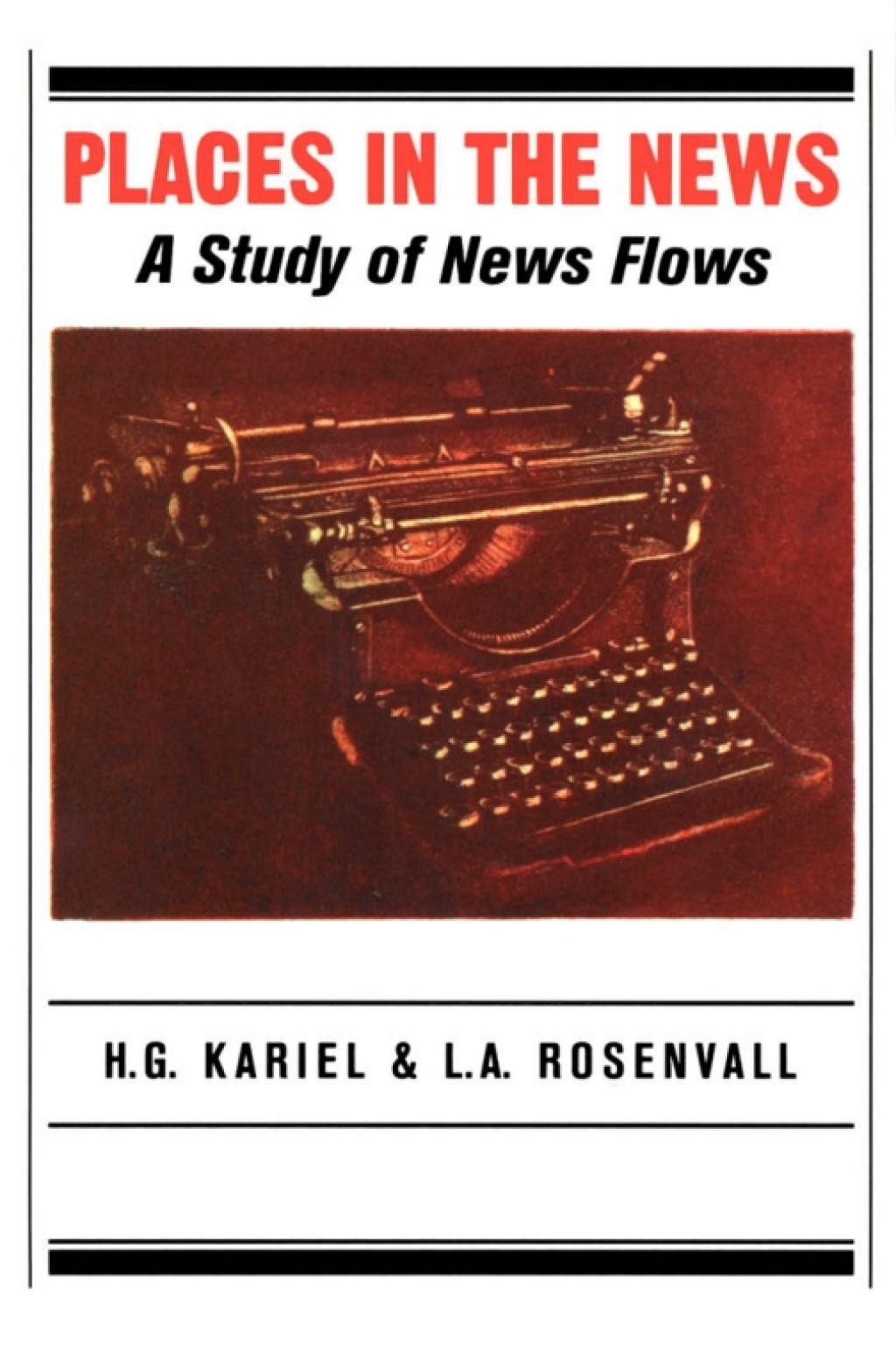 Places in the News A Study of News Flows  â€“ PDF/EPUB Version Downloadable