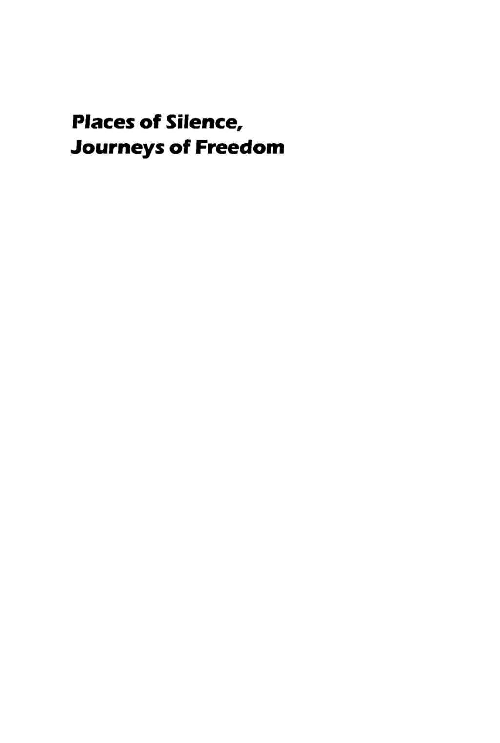 Places of Silence, Journeys of Freedom The Fiction of Paule Marshall  â€“ PDF/EPUB Version Downloadable