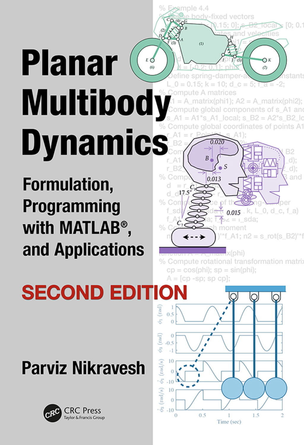 Planar Multibody Dynamics Formulation, Programming with MATLABÂ®, and Applications, Second Edition 2nd Edition â€“ PDF/EPUB Version Downloadable