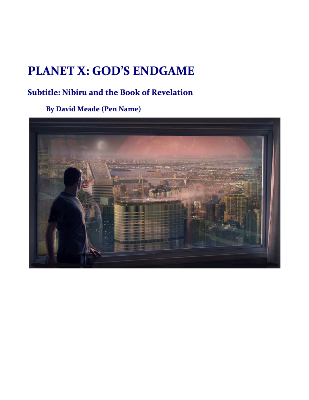 Planet X - God's Endgame - (PDF/EPUB Version)