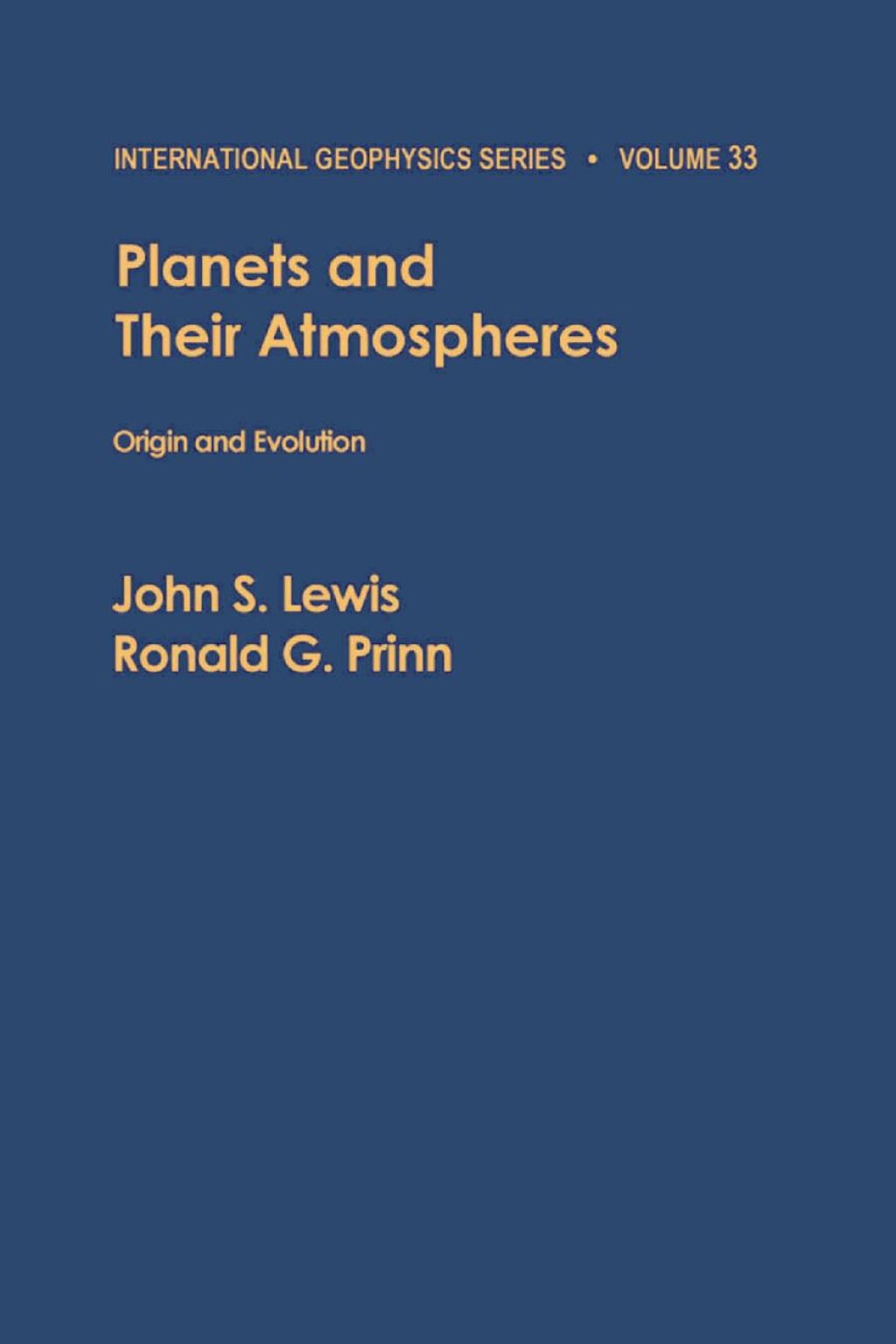 Planets and their atmospheres : origin and evolution: origin and evolution  â€“ PDF/EPUB Version Downloadable