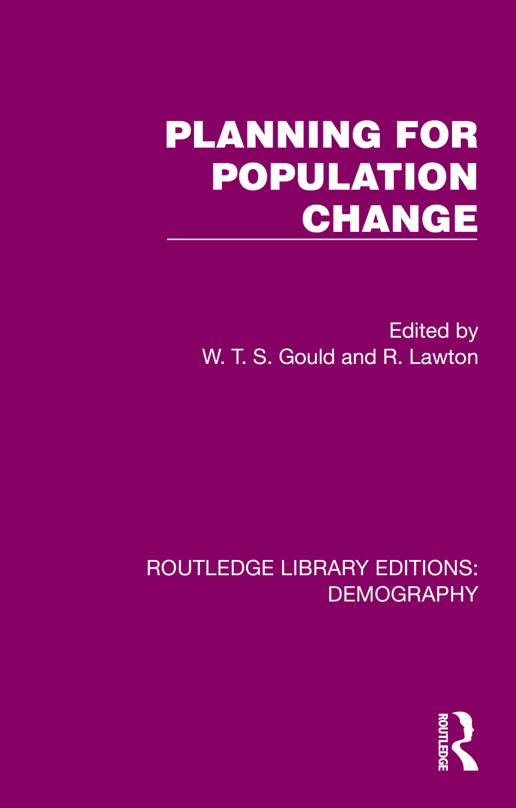 Planning for Population Change 1st Edition â€“ PDF/EPUB Version Downloadable