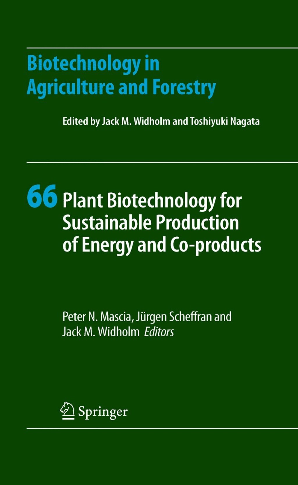 Plant Biotechnology for Sustainable Production of Energy and Co-products 1st Edition â€“ PDF/EPUB Version Downloadable