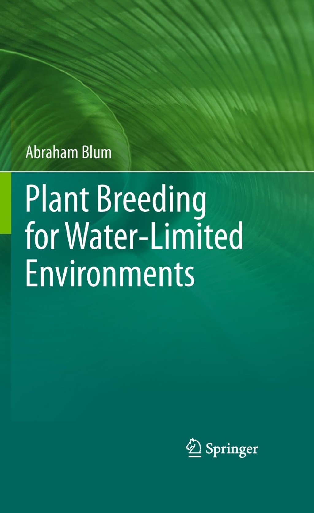 Plant Breeding for Water-Limited Environments  â€“ PDF/EPUB Version Downloadable
