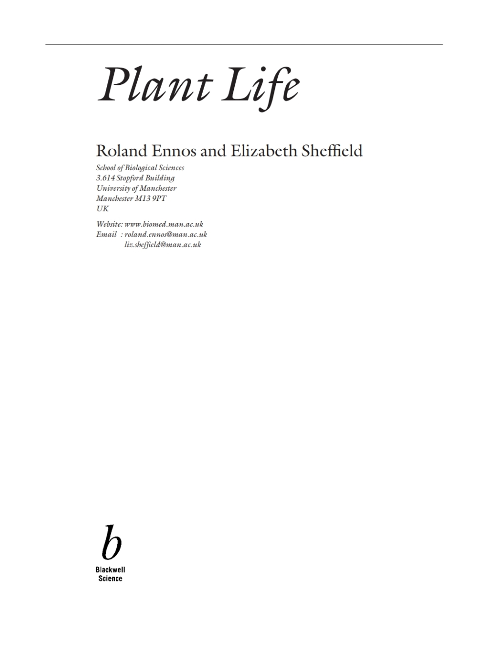 Plant Life 1st Edition â€“ PDF/EPUB Version Downloadable