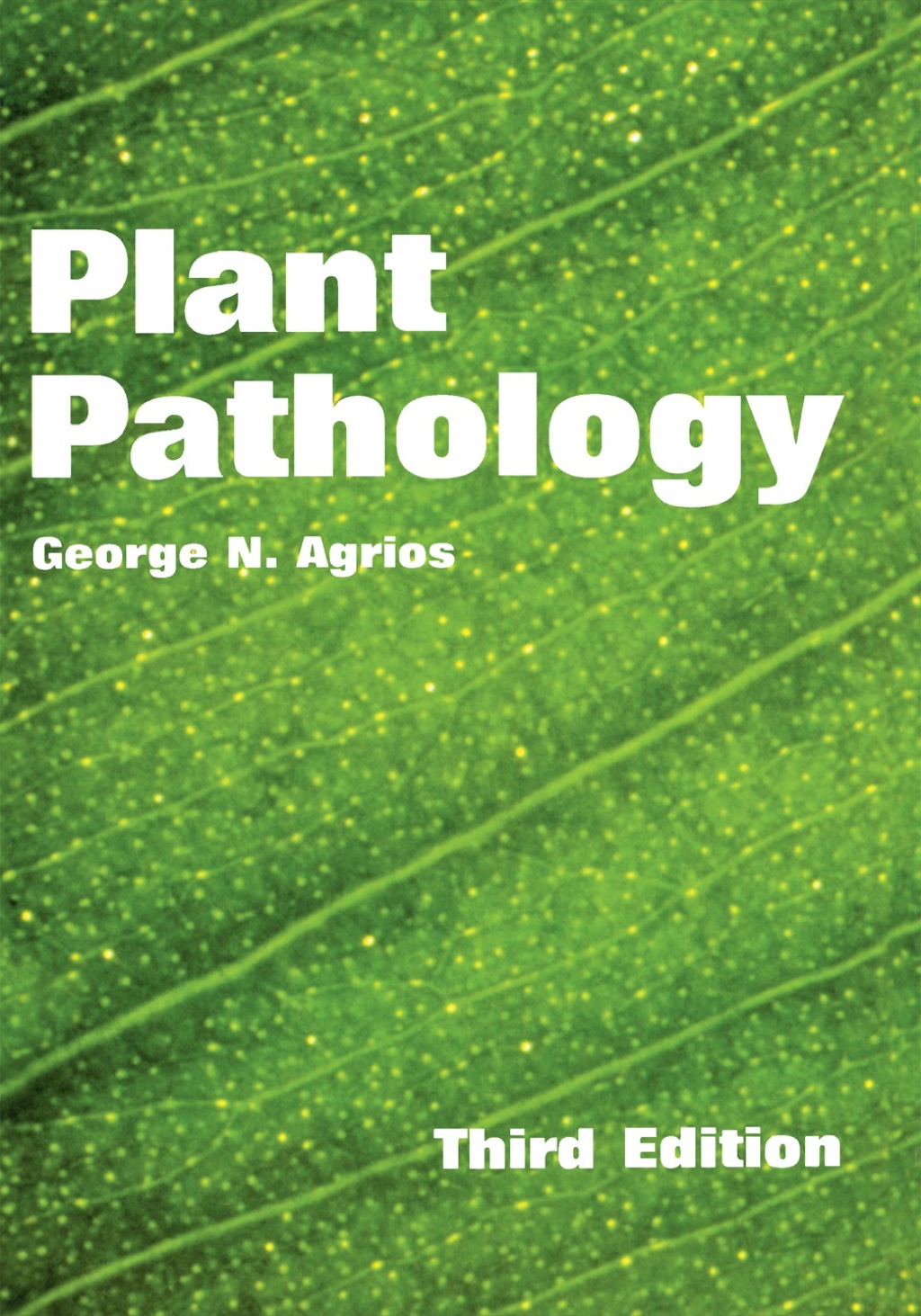 PLANT PATHOLOGY 3E 3rd Edition â€“ PDF/EPUB Version Downloadable