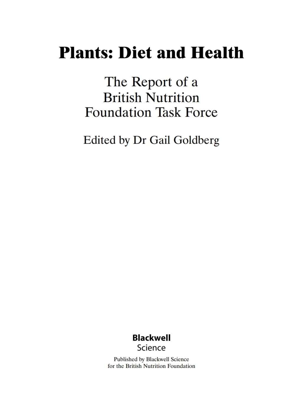Plants Diet and Health 1st Edition â€“ PDF/EPUB Version Downloadable