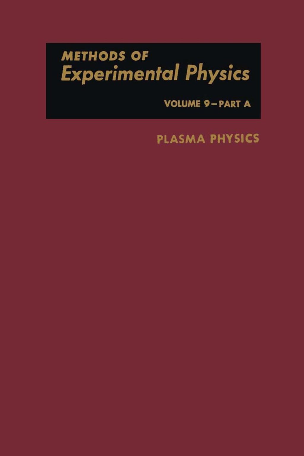 Plasma Physics  â€“ PDF/EPUB Version Downloadable