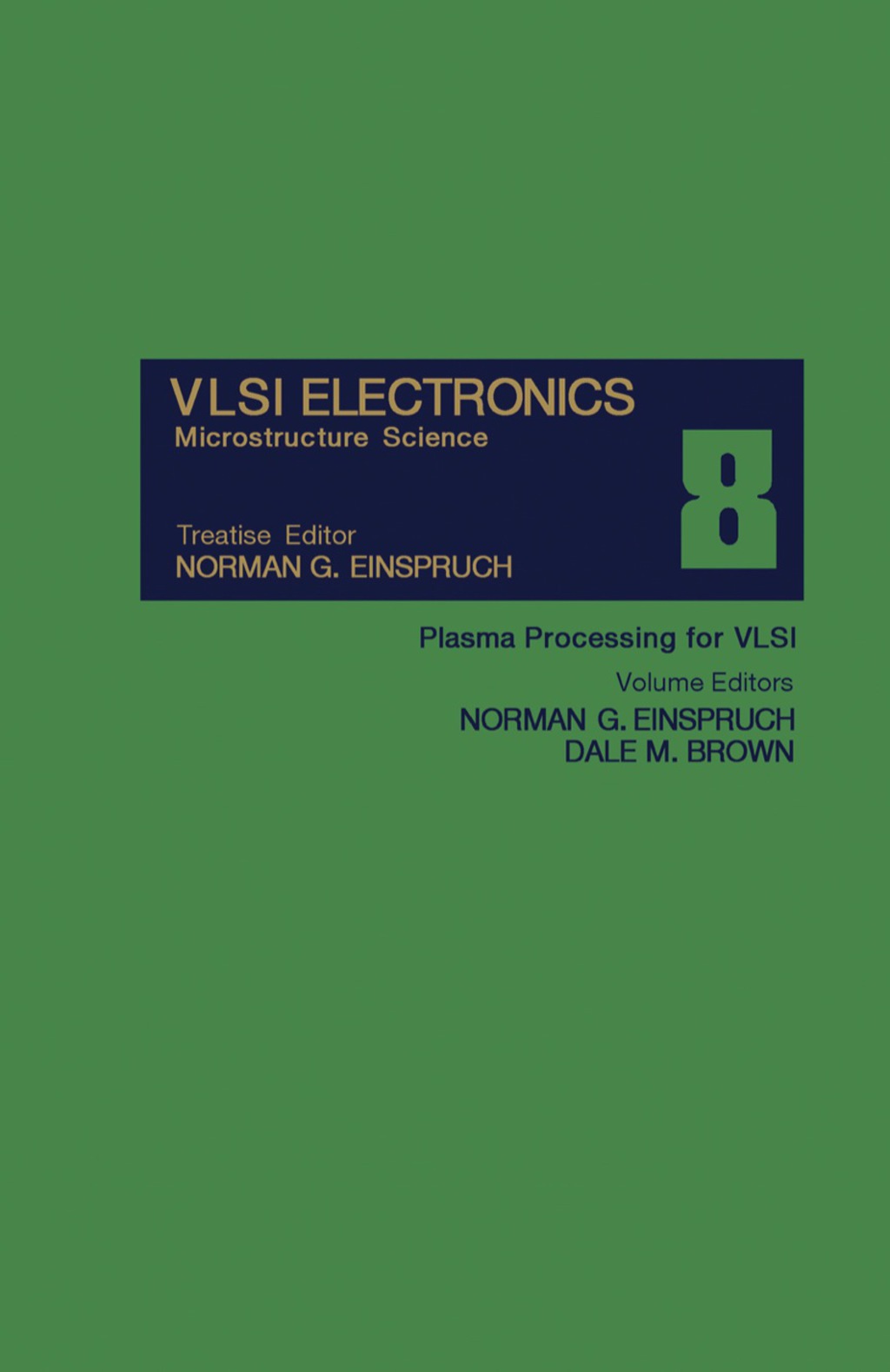 Plasma Processing for VLSI  â€“ PDF/EPUB Version Downloadable