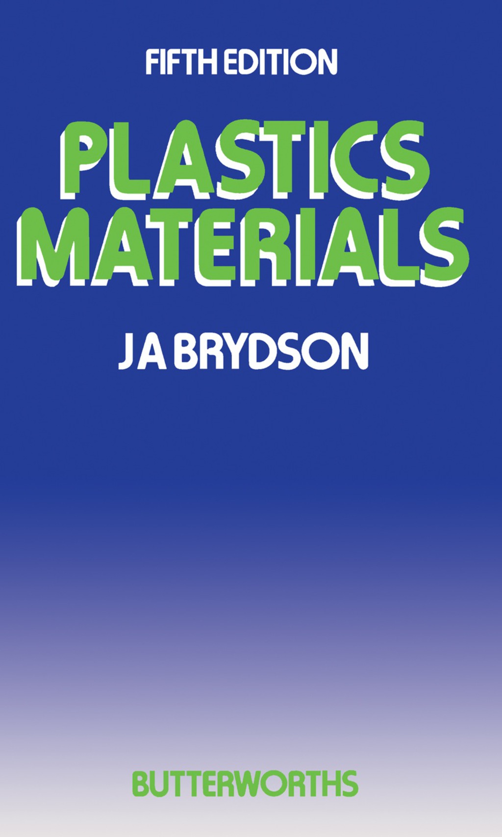 Plastics Materials 5th Edition â€“ PDF/EPUB Version Downloadable