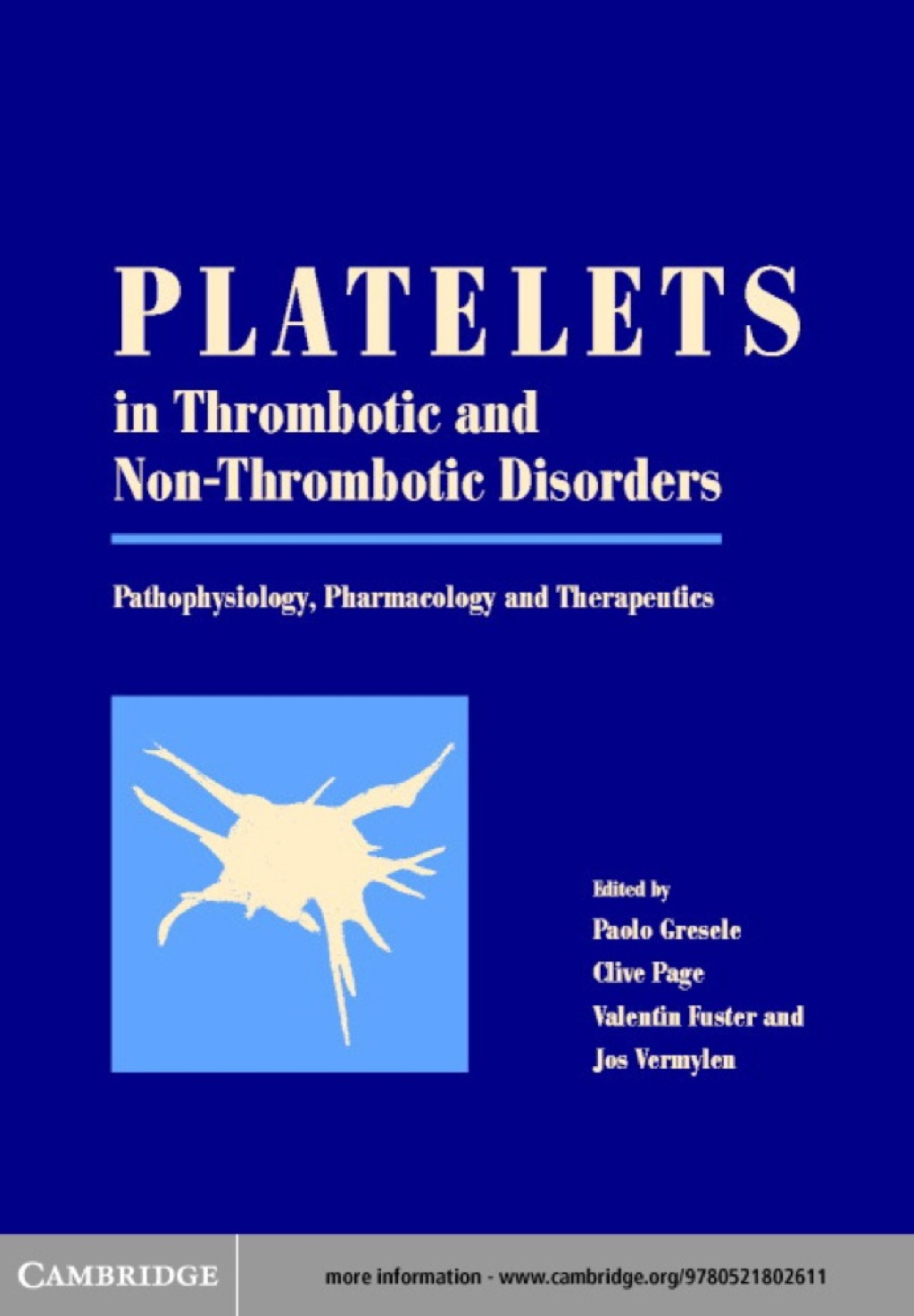 Platelets in Thrombotic and Non-Thrombotic Disorders 1st Edition â€“ PDF/EPUB Version Downloadable