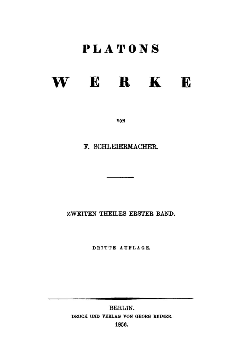 Plato: Platons Werke. Teil 2, Band 1 3rd Edition â€“ PDF/EPUB Version Downloadable