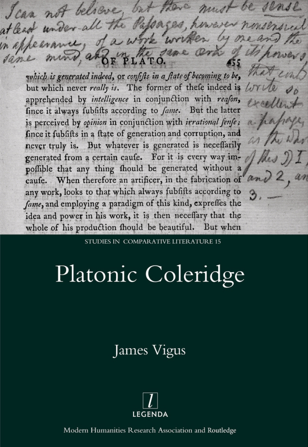 Platonic Coleridge 1st Edition â€“ PDF/EPUB Version Downloadable