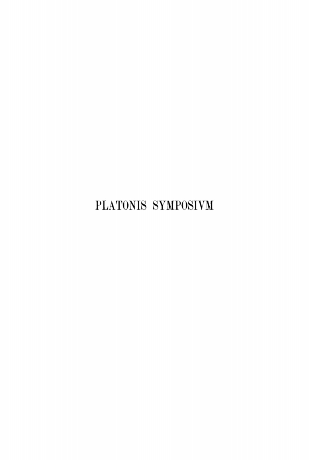 Platonis symposium in usum scholarum 1st Edition â€“ PDF/EPUB Version Downloadable