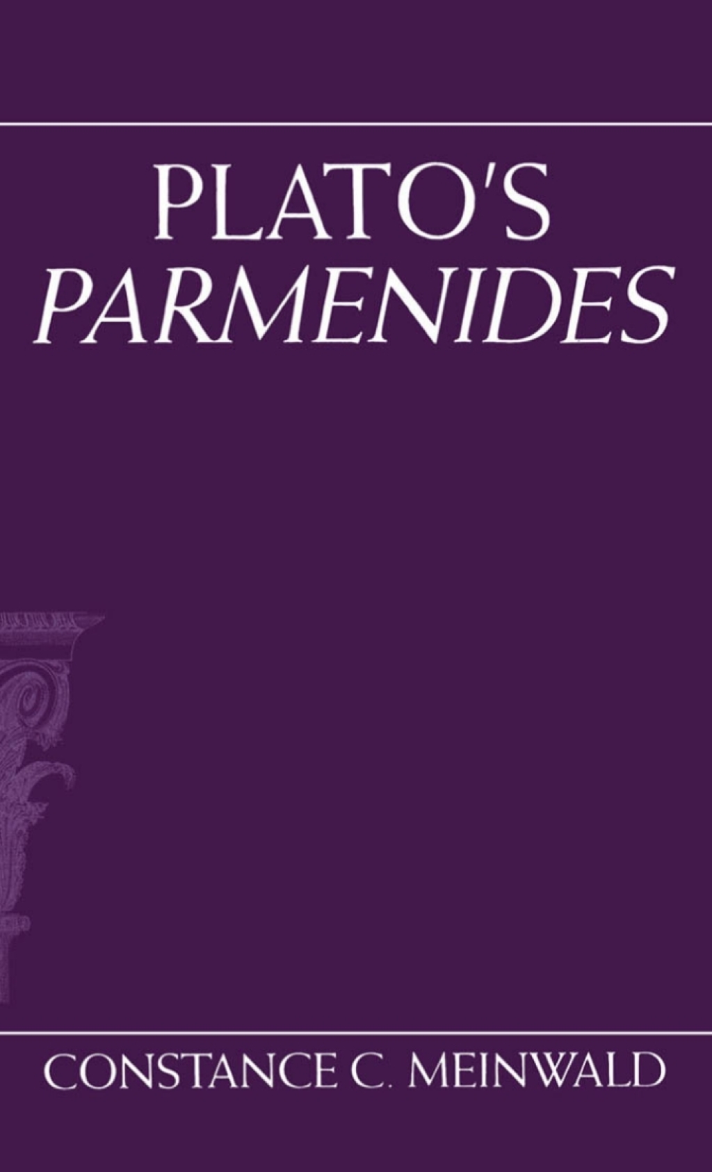 Plato's Parmenides  â€“ PDF/EPUB Version Downloadable