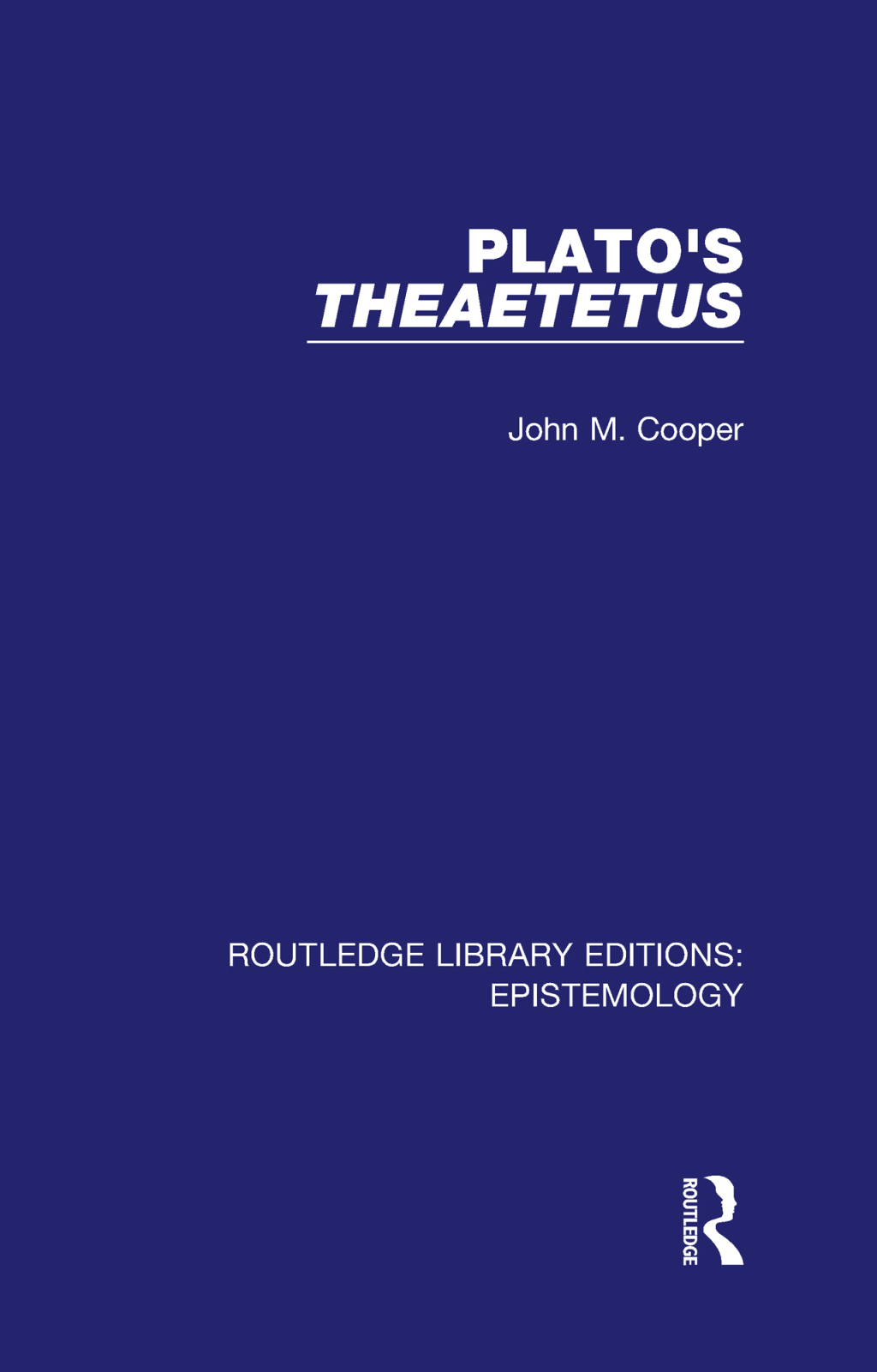 Plato's Theaetetus 1st Edition â€“ PDF/EPUB Version Downloadable
