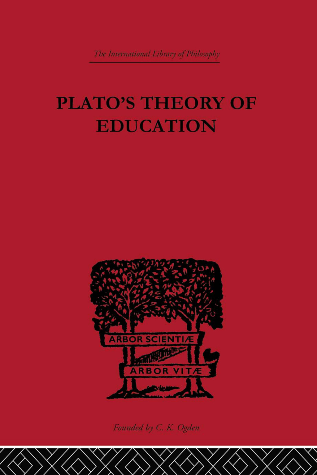 Plato's Theory of Education 1st Edition â€“ PDF/EPUB Version Downloadable
