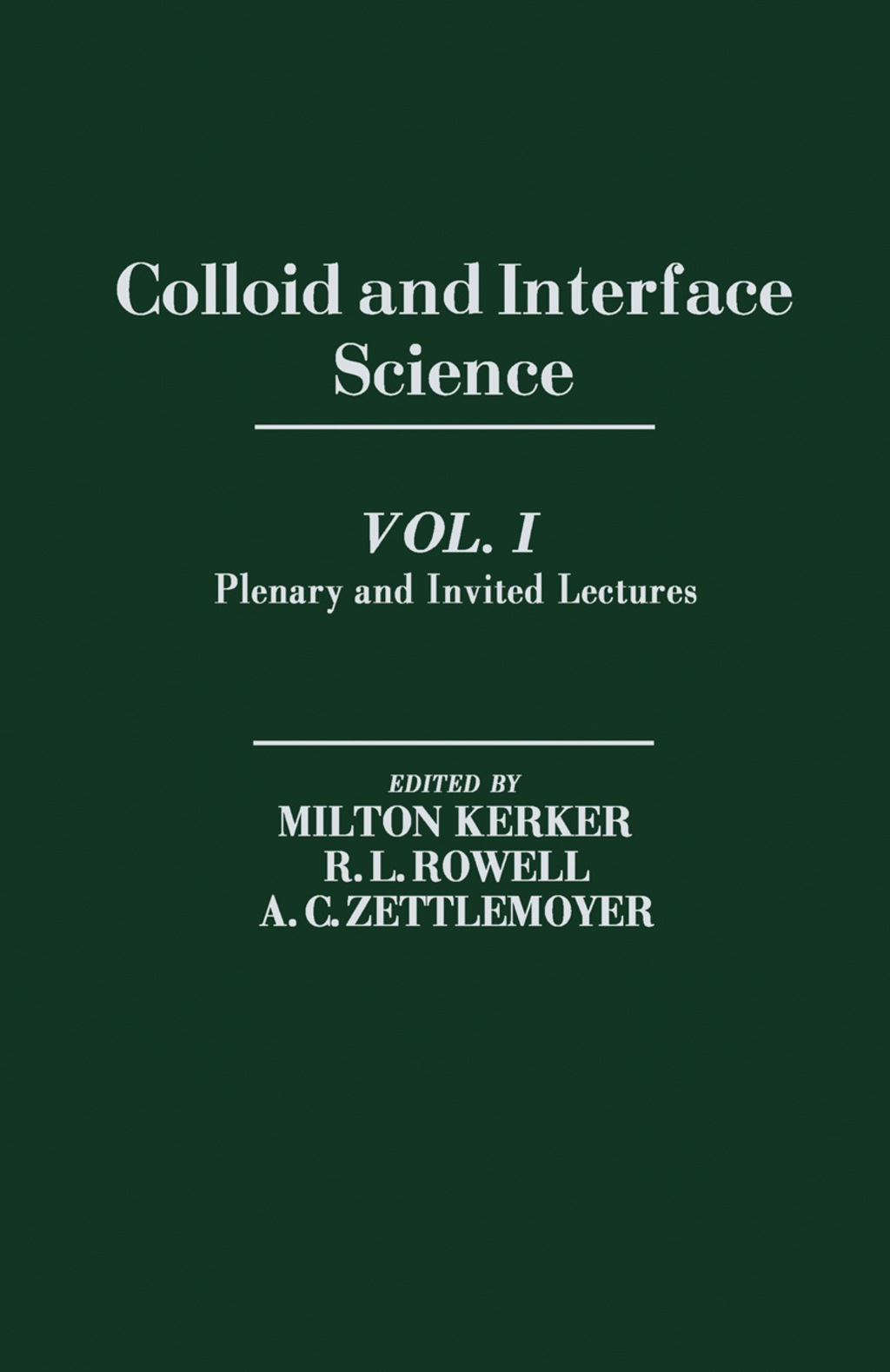 Plenary and Invited Lectures  â€“ PDF/EPUB Version Downloadable
