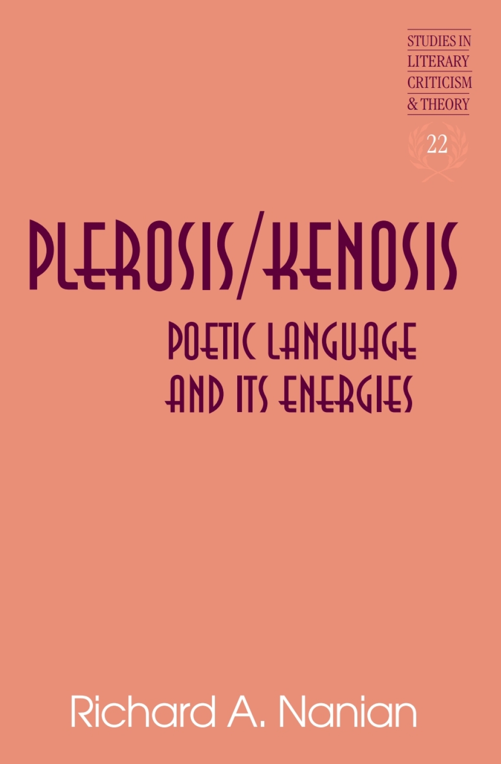Plerosis/Kenosis Poetic Language and its Energies 1st Edition â€“ PDF/EPUB Version Downloadable