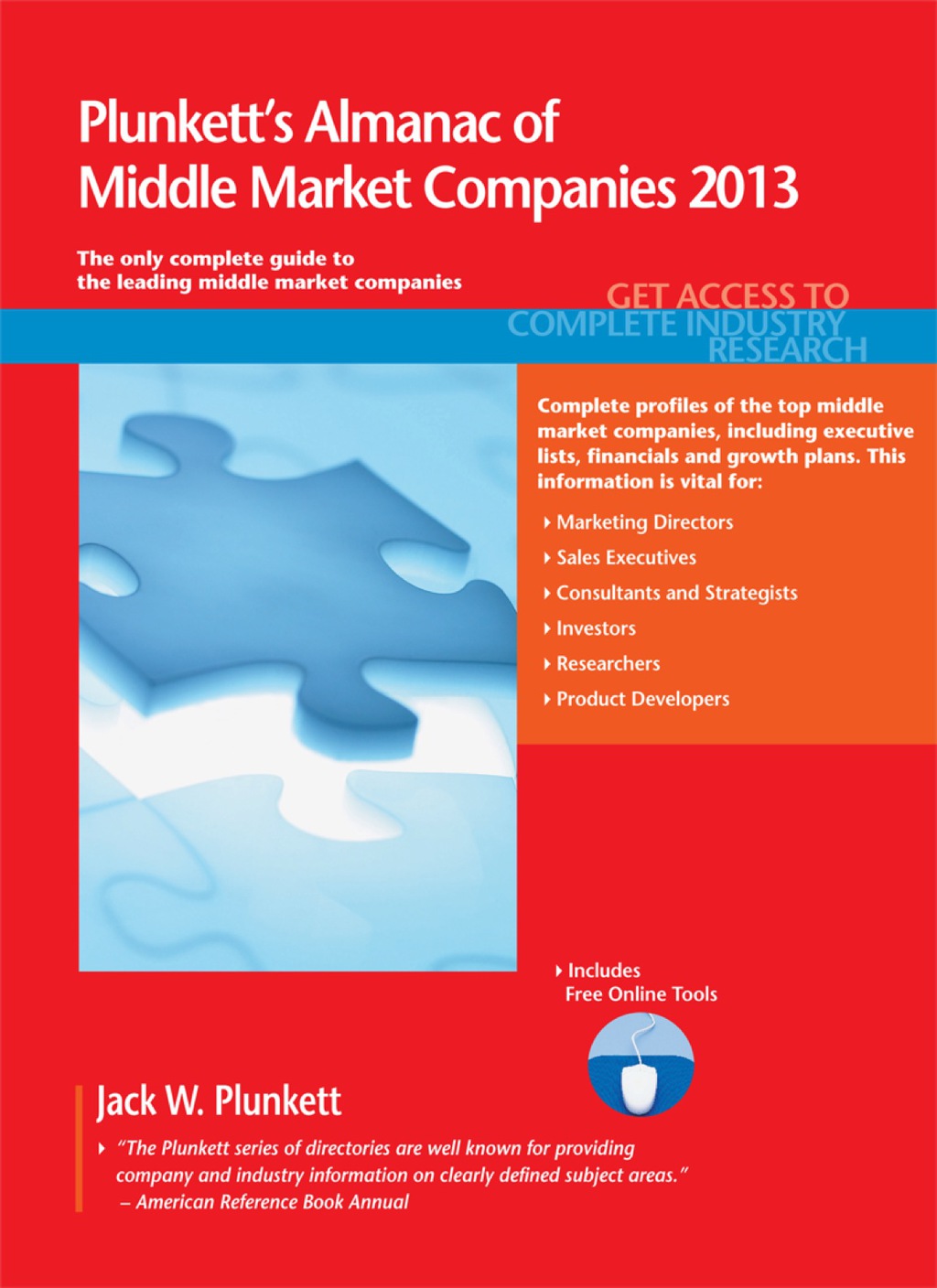 Plunkett's Almanac of Middle Market Companies 2013 13th Edition â€“ PDF/EPUB Version Downloadable