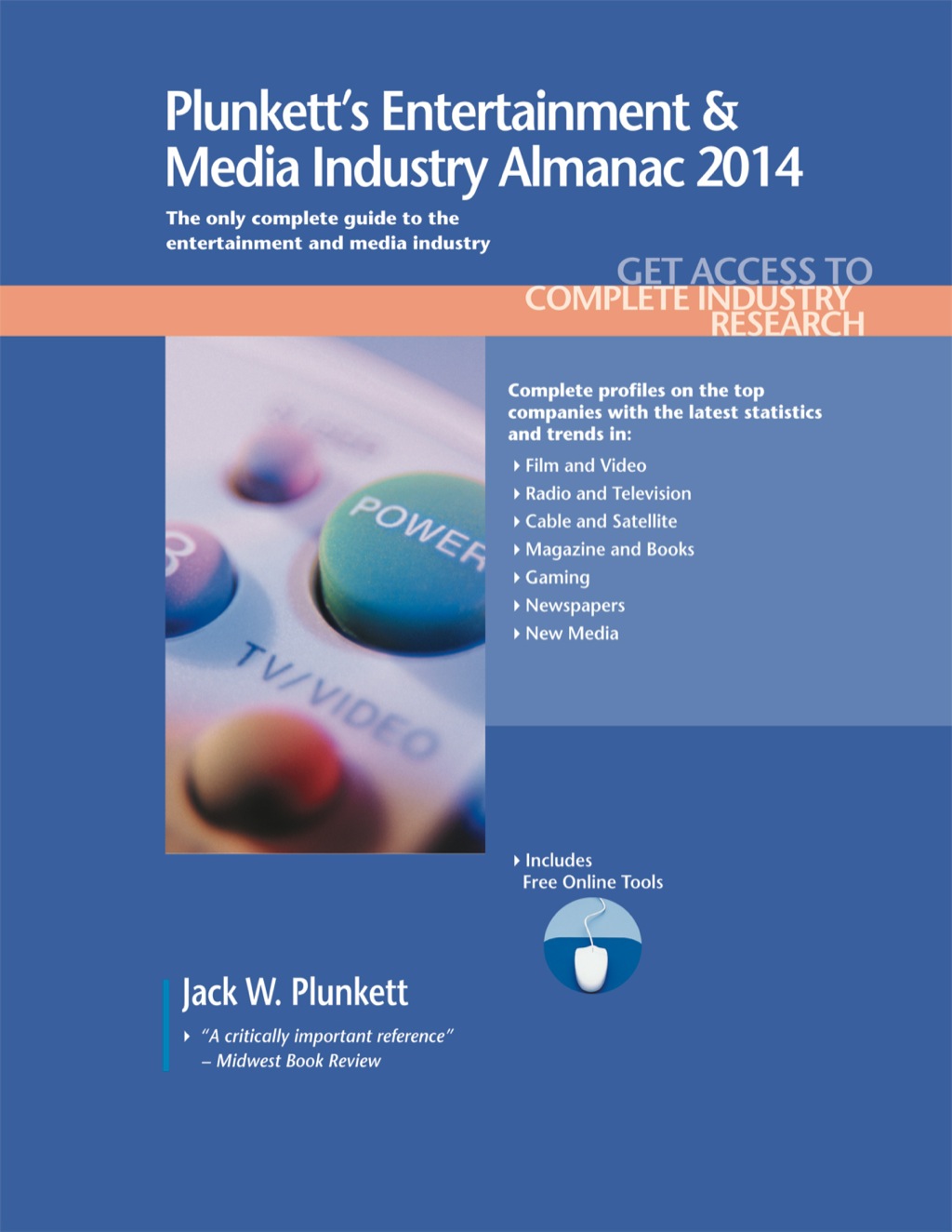 Plunkett's Entertainment & Media Industry Almanac 2014  â€“ PDF/EPUB Version Downloadable