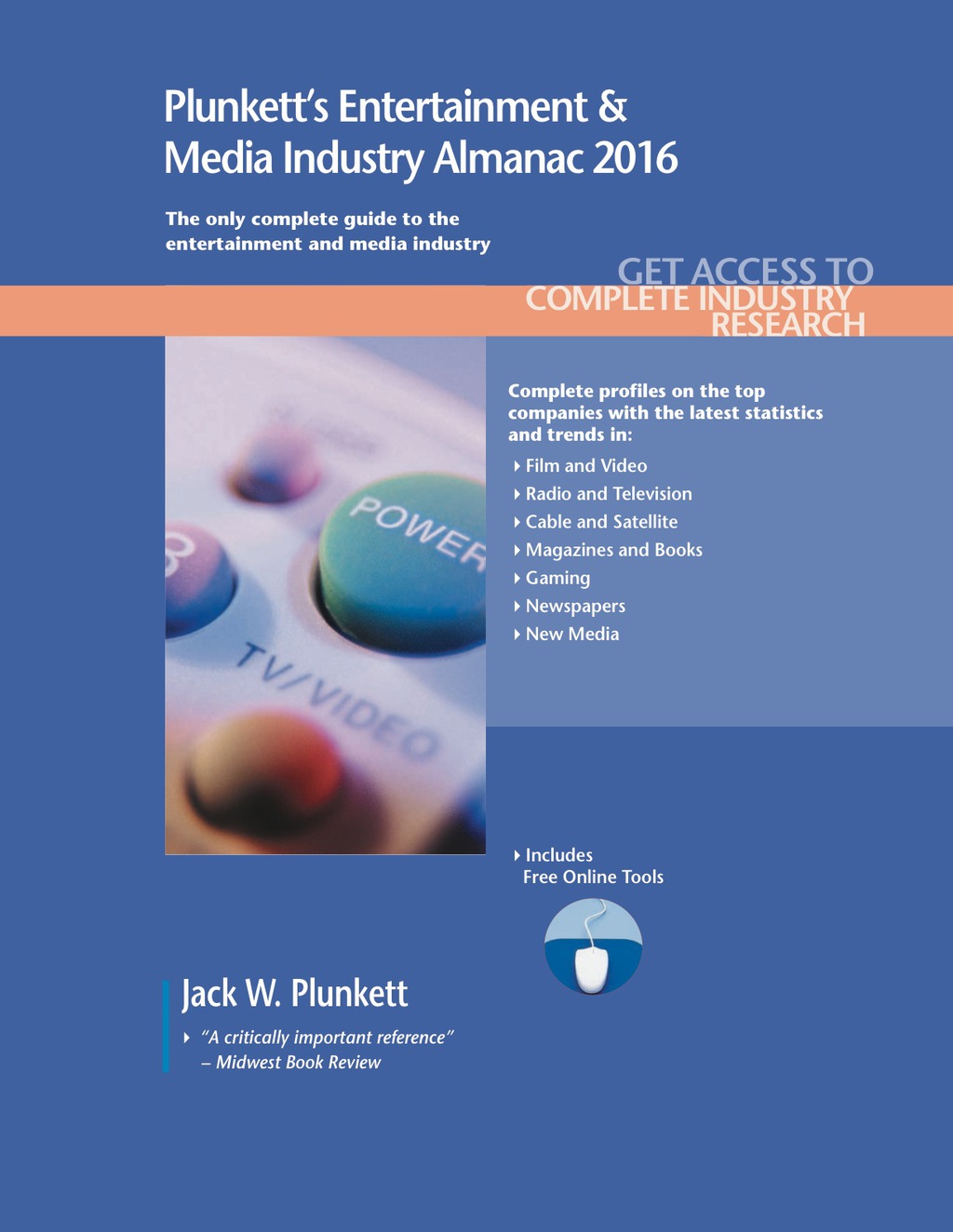 Plunkett's Entertainment & Media Industry Almanac 2016  â€“ PDF/EPUB Version Downloadable