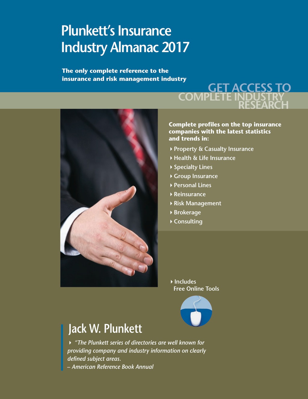 Plunkett's Insurance Industry Almanac 2017  â€“ PDF/EPUB Version Downloadable
