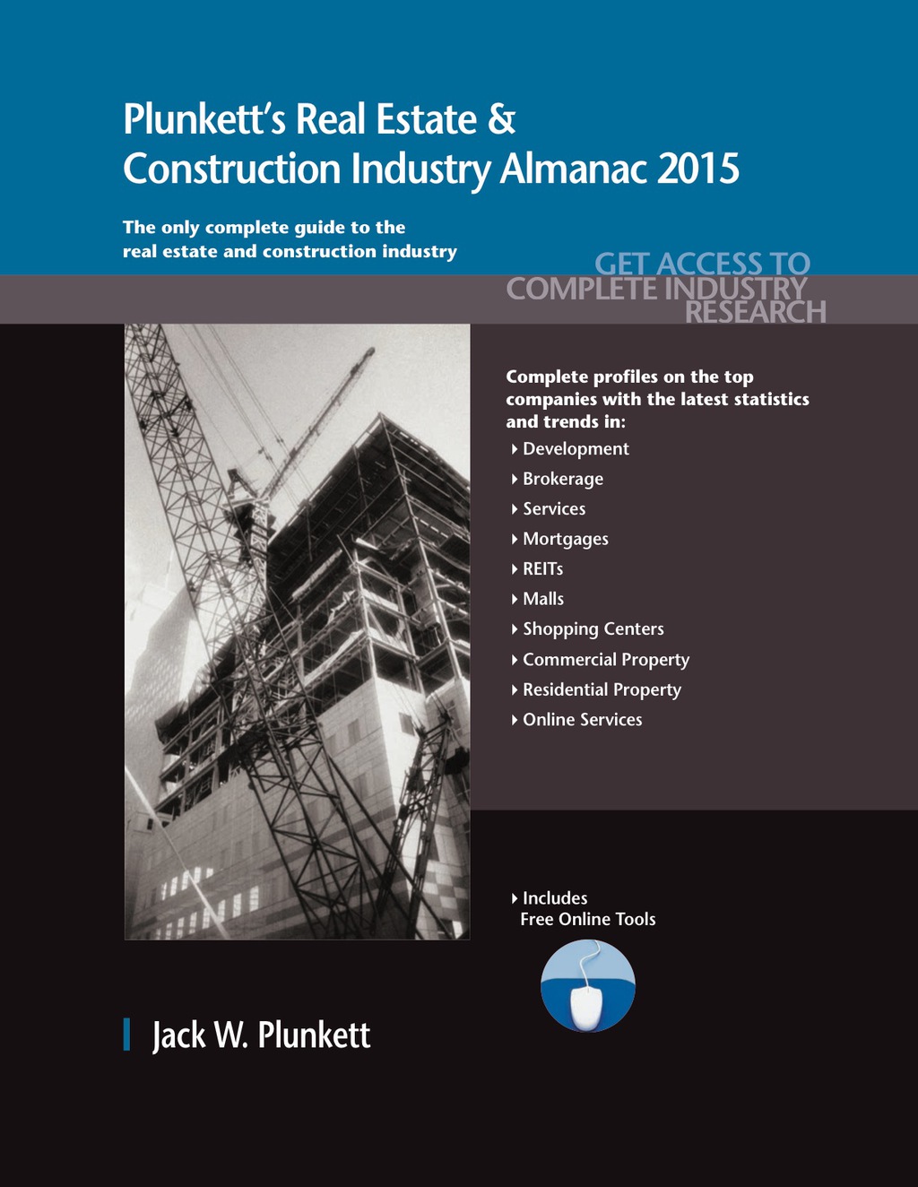 Plunkett's Real Estate & Construction Industry Almanac 2015  â€“ PDF/EPUB Version Downloadable