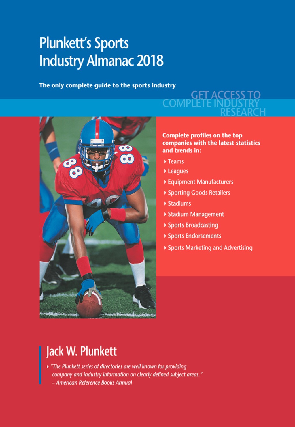Plunkett's Sports Industry Almanac 2018  â€“ PDF/EPUB Version Downloadable
