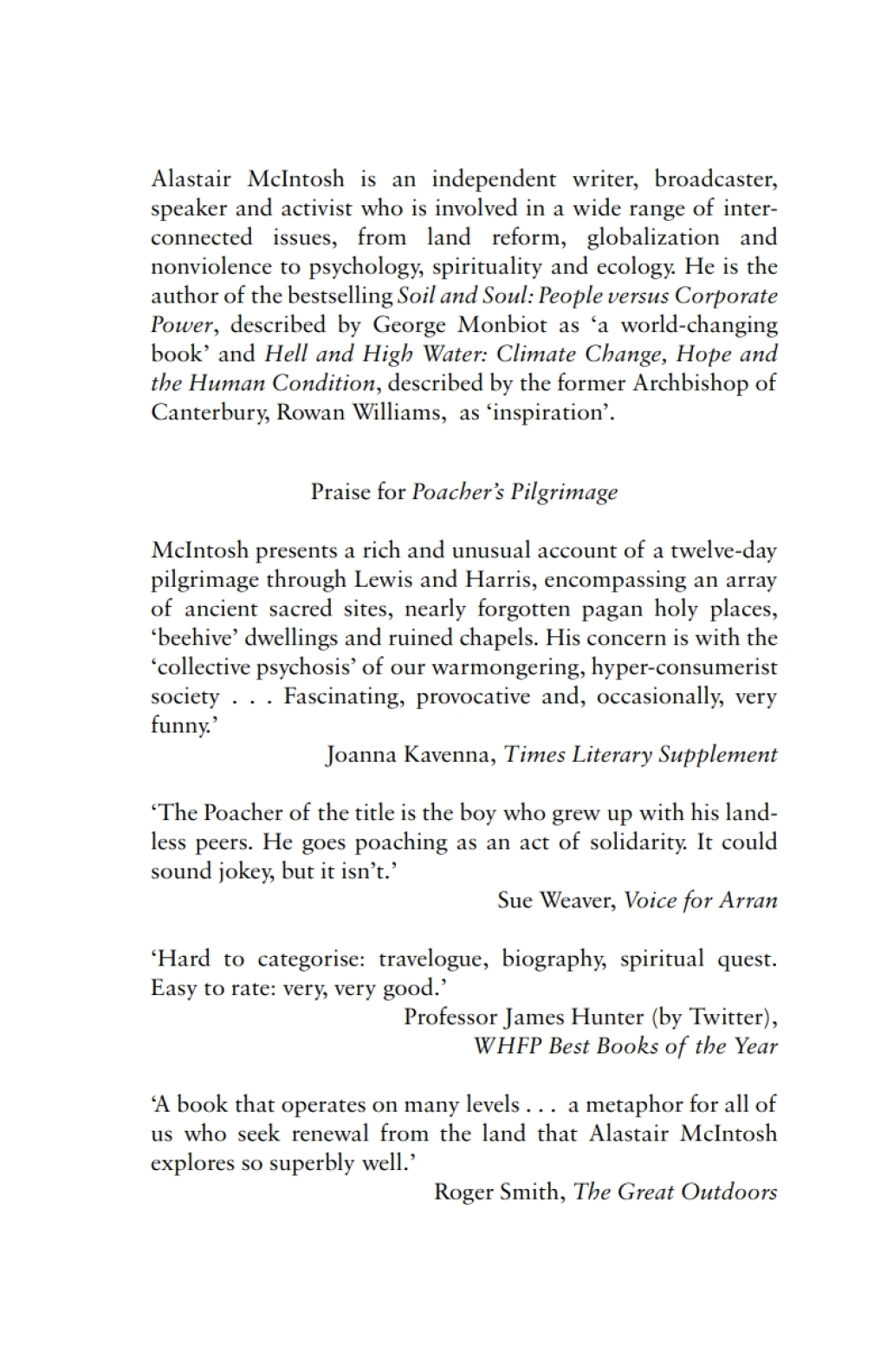 Poacherâ€™s Pilgrimage An Island Journey  â€“ PDF/EPUB Version Downloadable