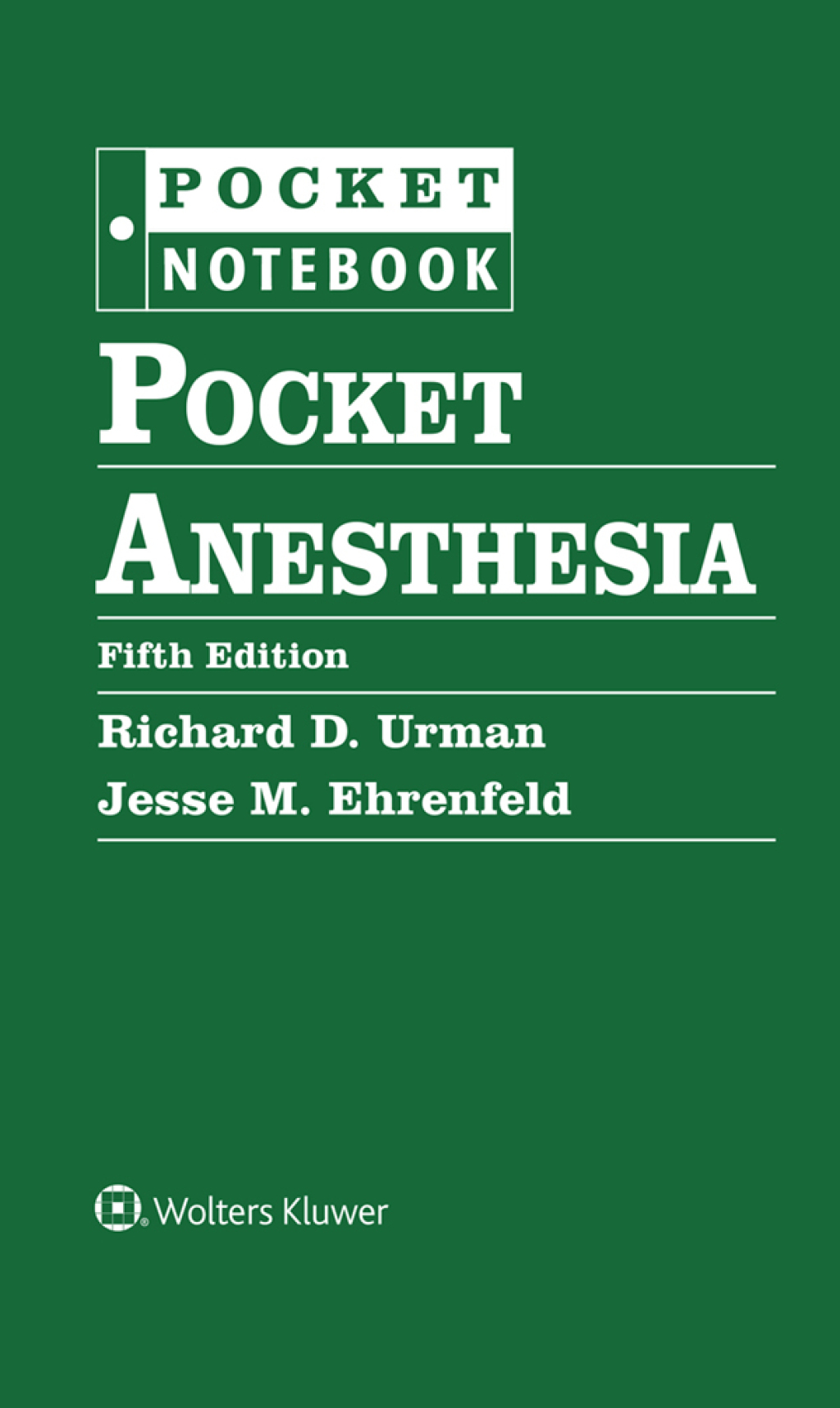 Pocket Anesthesia 5th Edition â€“ PDF/EPUB Version Downloadable