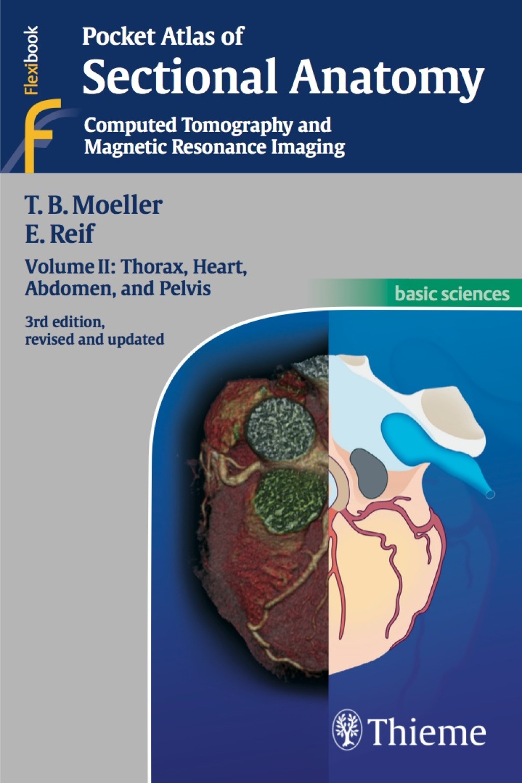 Pocket Atlas of Sectional Anatomy, Volume II: Thorax, Heart, Abdomen, and Pelvis Computed Tomography and Magnetic Resonance Imaging 3rd Edition â€“ PDF/EPUB Version Downloadable