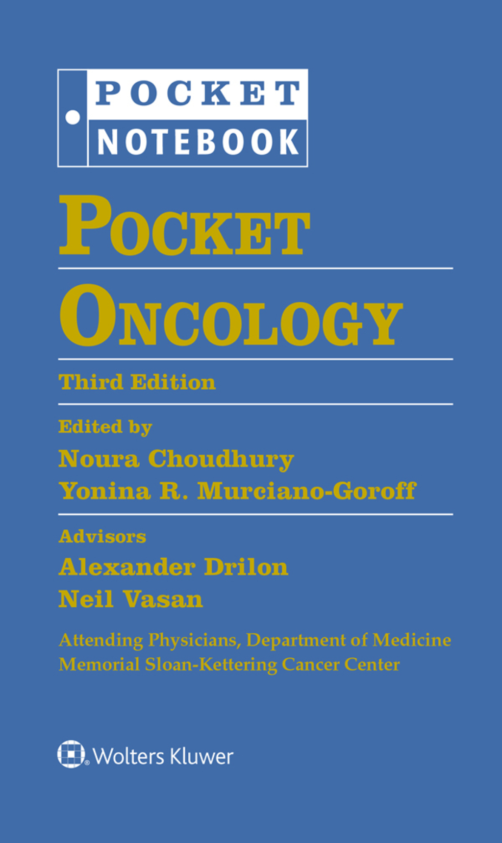 Pocket Oncology 3rd Edition â€“ PDF/EPUB Version Downloadable