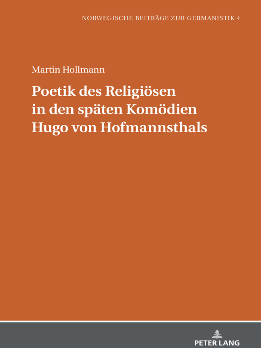 Poetik des Religioesen in den spaeten Komoedien Hugo von Hofmannsthals 1st Edition â€“ PDF/EPUB Version Downloadable