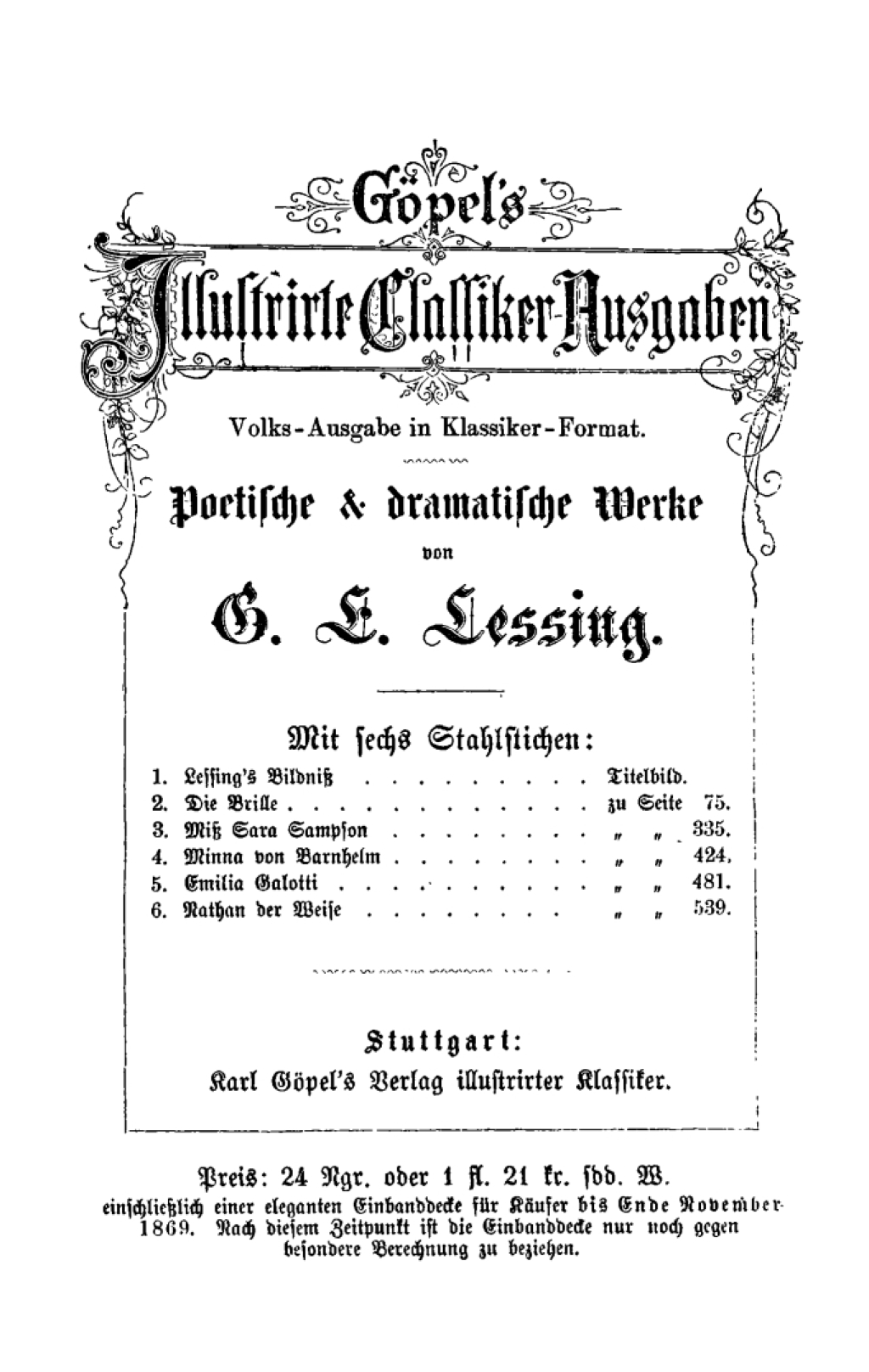 Poetische und dramatische Werke 1st Edition â€“ PDF/EPUB Version Downloadable