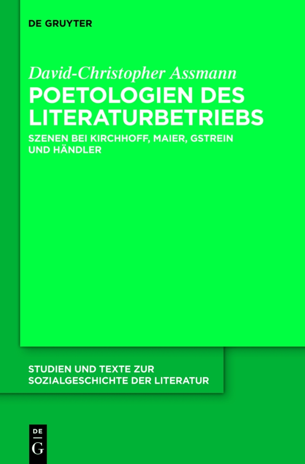 Poetologien des Literaturbetriebs Szenen bei Kirchhoff, Maier, Gstrein und HÃ¤ndler 1st Edition â€“ PDF/EPUB Version Downloadable