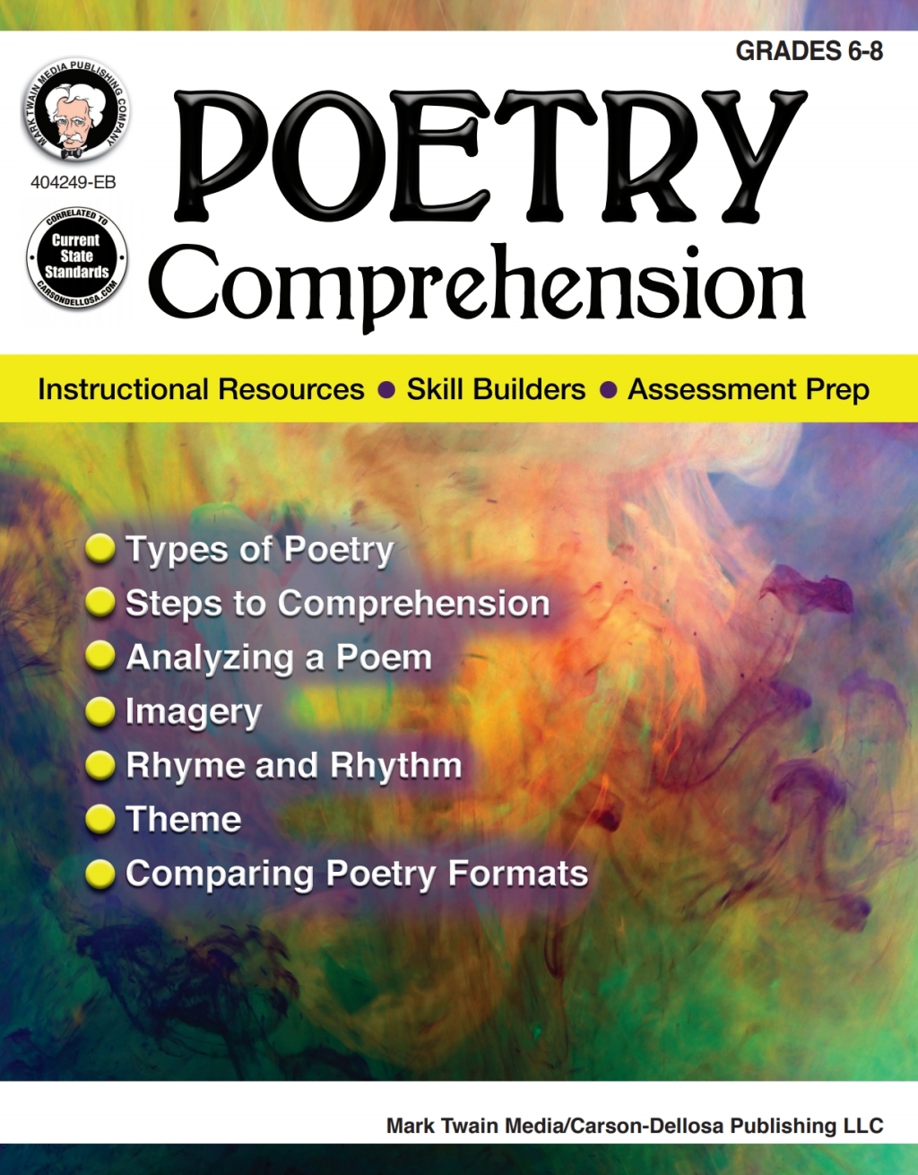 Poetry Comprehension, Grades 6 - 8 - (PDF/EPUB Version)