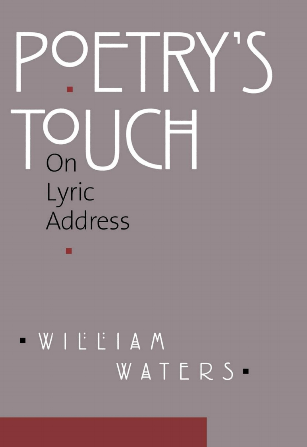 Poetry's Touch On Lyric Address  â€“ PDF/EPUB Version Downloadable