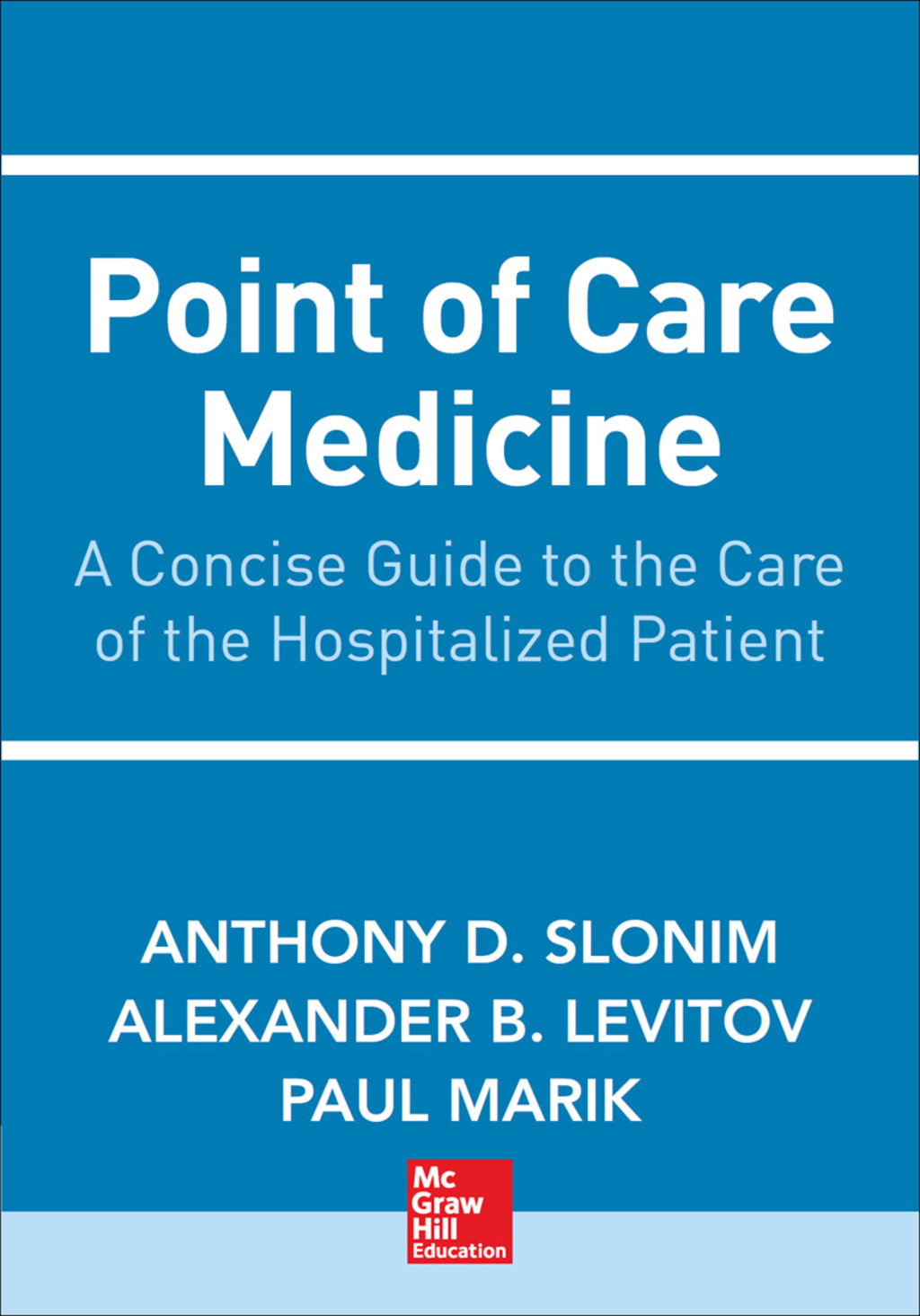 Point of Care Medicine 1st Edition â€“ PDF/EPUB Version Downloadable