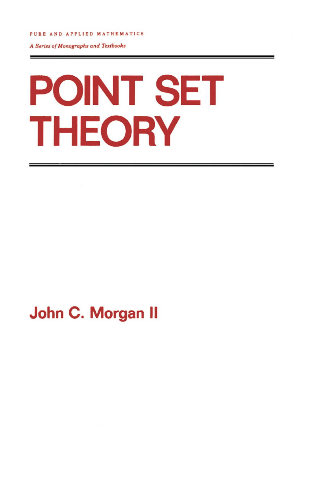 Point Set Theory 1st Edition â€“ PDF/EPUB Version Downloadable