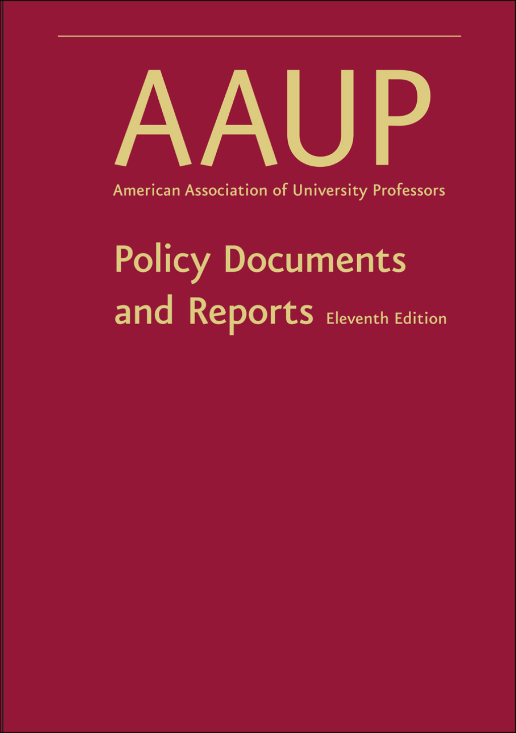 Policy Documents and Reports 11th Edition â€“ PDF/EPUB Version Downloadable