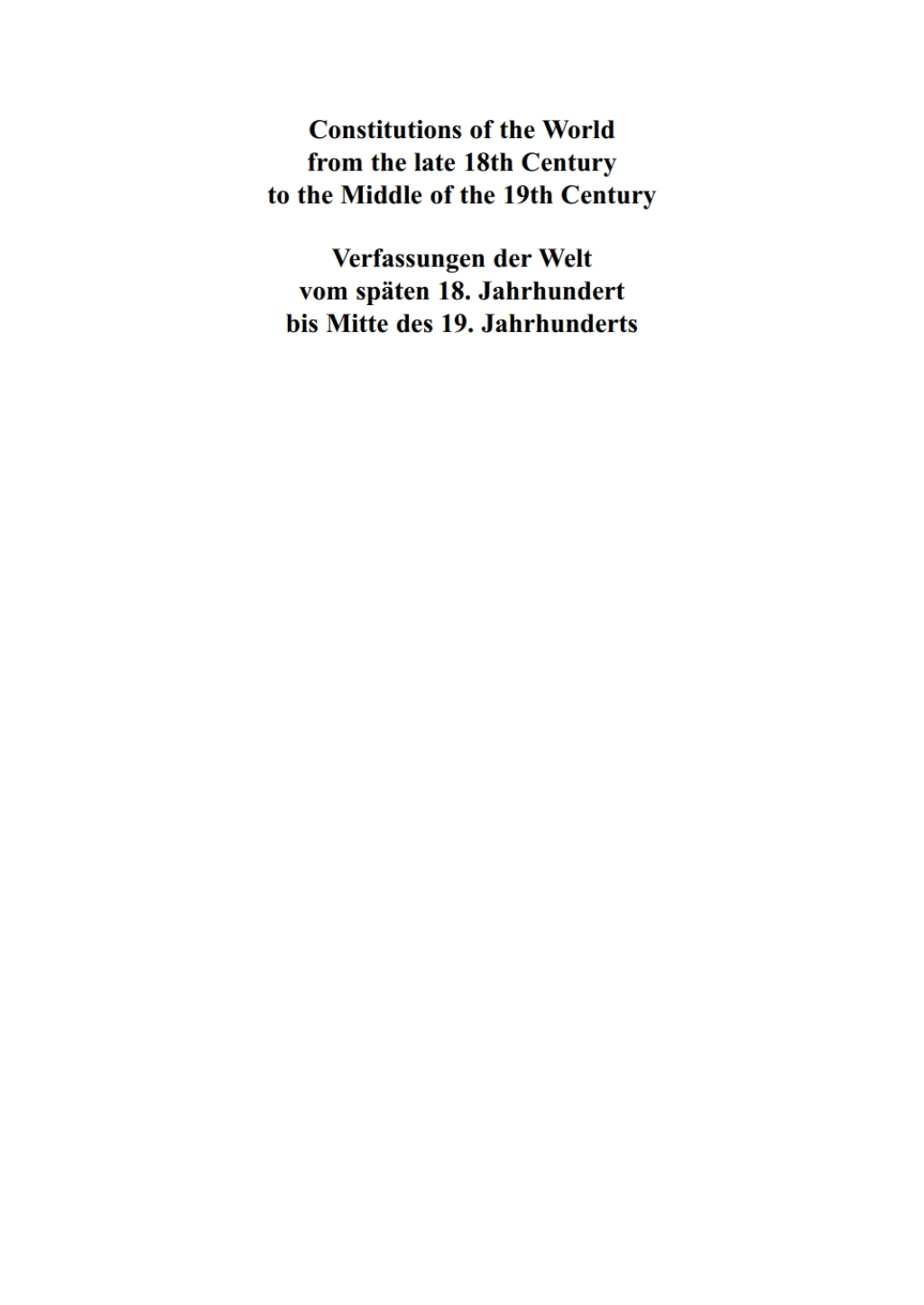 Polish Constitutional Documents 1790â€“1848 1st Edition â€“ PDF/EPUB Version Downloadable