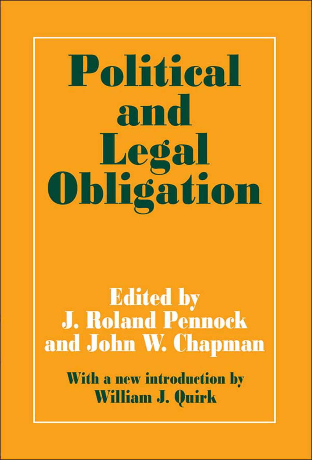 Political and Legal Obligation 1st Edition â€“ PDF/EPUB Version Downloadable