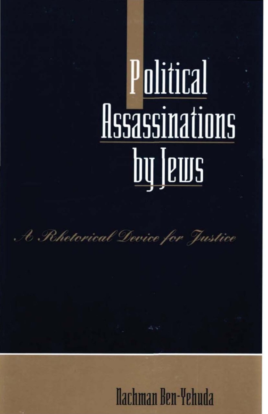 Political Assassinations by Jews A Rhetorical Device for Justice  â€“ PDF/EPUB Version Downloadable