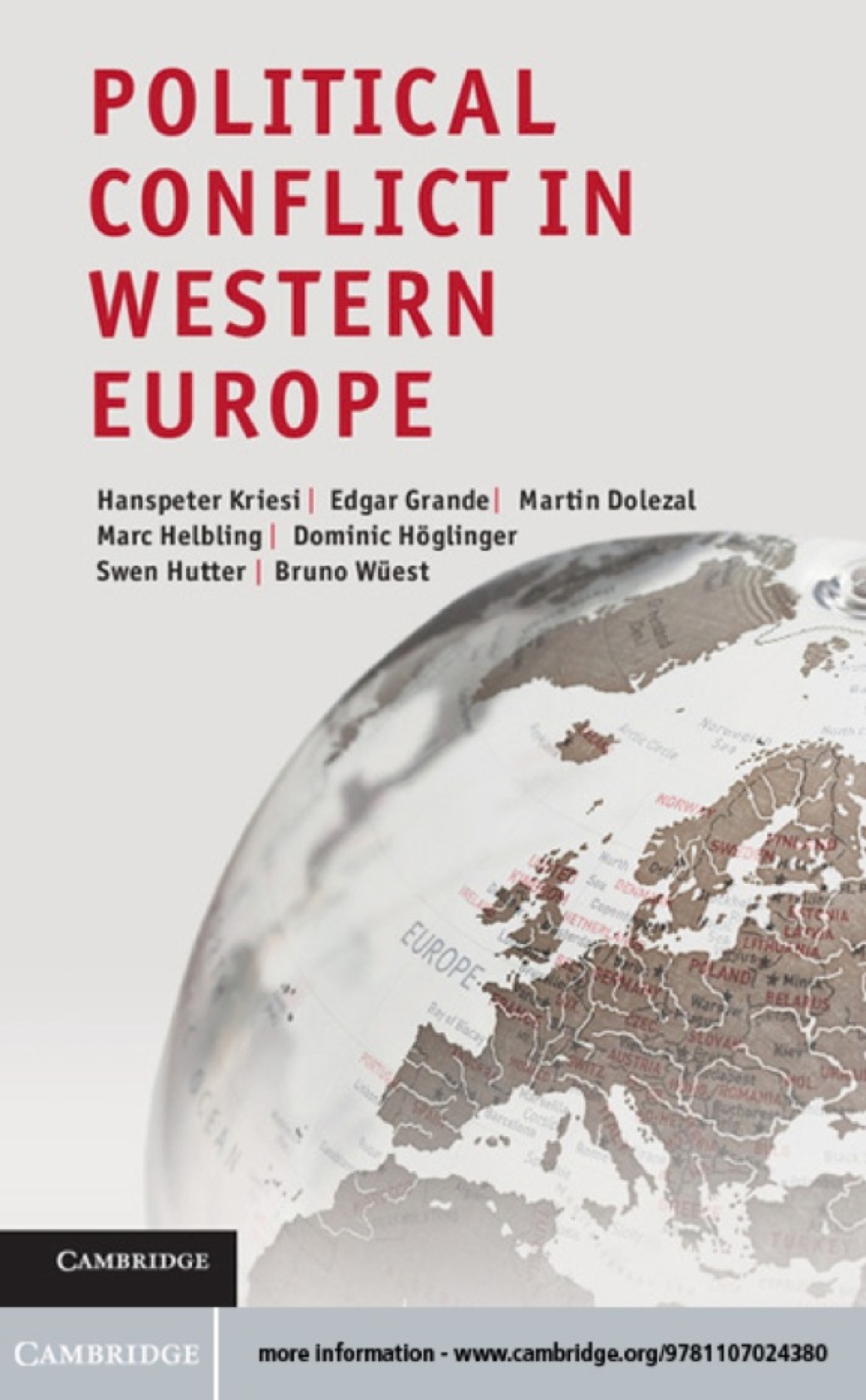 Political Conflict in Western Europe 1st Edition â€“ PDF/EPUB Version Downloadable