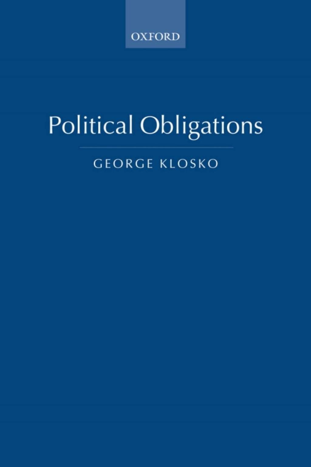 Political Obligations  â€“ PDF/EPUB Version Downloadable