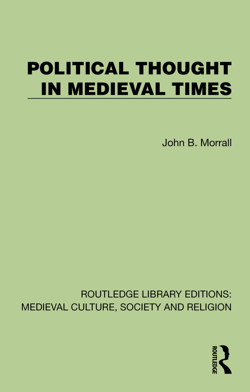 Political Thought in Medieval Times 1st Edition â€“ PDF/EPUB Version Downloadable